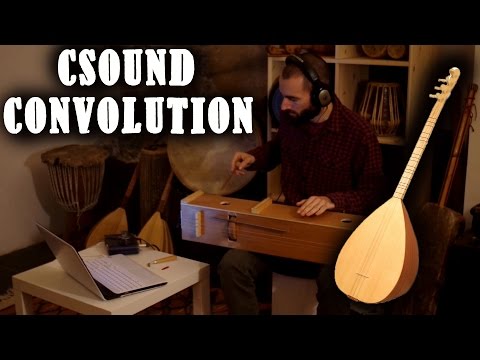 Convolution using Csound in real time - playing different instruments