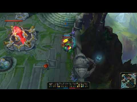 Very interesting warwick vs maokai fight [ URF ]