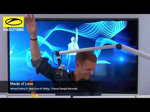World premiere of 'Made of Love' by Armin Van Buuren on ASOT #886 ADE SPECIAL
