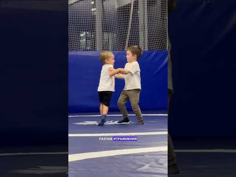 How did Miron's first wrestling lesson go?