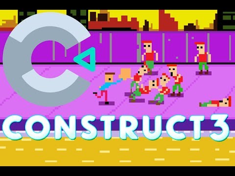 Construct 3 Example  - Making Your First Game -  #1