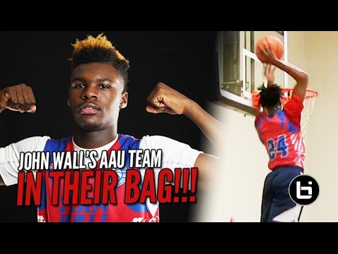 Malik & Telligence Direct SHOWTIME for John Wall's AAU Team in Year 2!