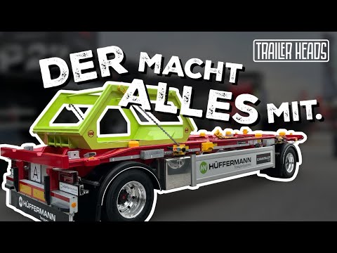 Der kann was! 💪 Der Hüffermann Flex Carrier im Kurz-Check. | TRAILER HEADS