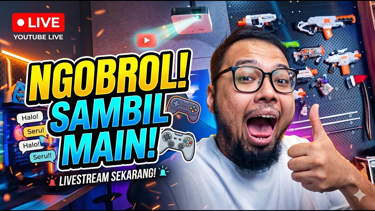 Ngobrol Sore Sambil Main Game Santai!