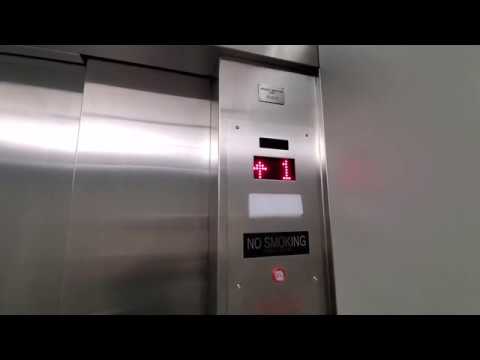 EPIC MOTOR! MEI Hydraulic Service Elevator at Park Royal South - West Vancouver BC