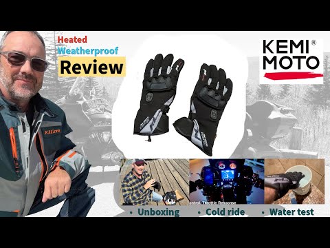 KEMIMOTO Motorcycle Gloves for Men, Touchscreen Cycling Gloves for Outdoor Sports On-Road Off-Road Mountain Motorcycle Motorcross Motorbike Dirt Bike Bicycle Racing ATV UTV video review thumbnail
