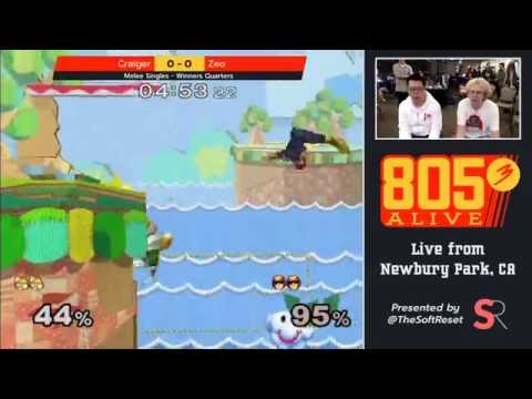 805 Alive 3 - Craiger (Fox) vs. Zeo (C. Falcon) - Winners Quarters