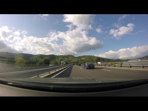 [Roadtrip 2016 #40 - France] A7 (Autoroute du Soleil): Vienne-Reventin toll booth to Lyon