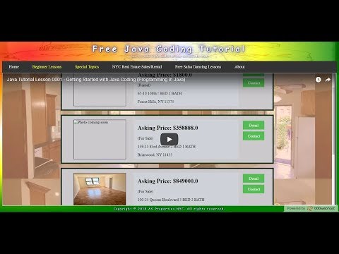 Java Tutorial Lesson 0021 - Public Static Void Main