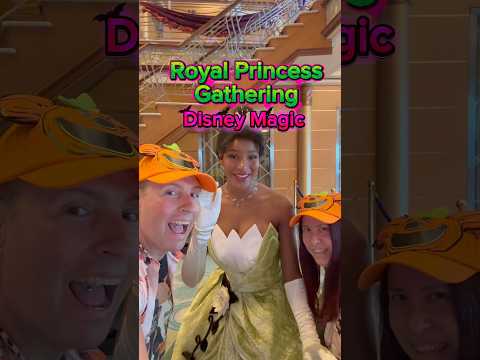 Thumbnail for Royal Princess Gathering #disney #shorts #princess #disneyprincess #halloween #disneyworld #cruise