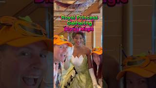 Royal Princess Gathering #disney #shorts #princess #disneyprincess #halloween #disneyworld #cruise
