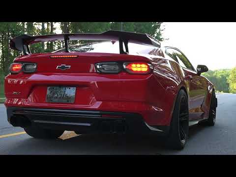 Camaro too loud ?! AWE Track Edition Catback + link pipes! 