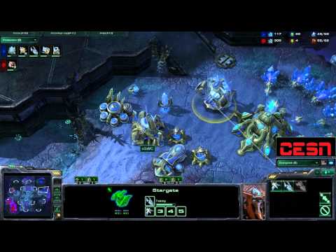 Starcraft 2 - IMLosirA [Z] vs. oGsMC [P] Part 1, Game 1 - Shakuras Plateau