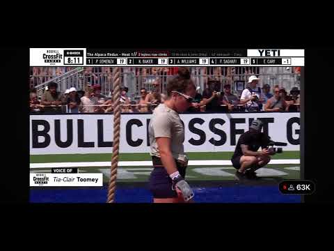 CrossFit Games 2023: Day 2, Men's Individual Test 4, Heat 1 - Fitness Battleground