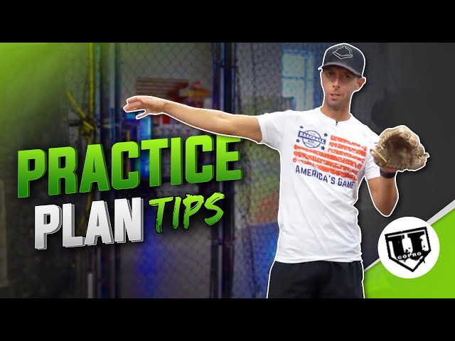 How do you plan a baseball practice?