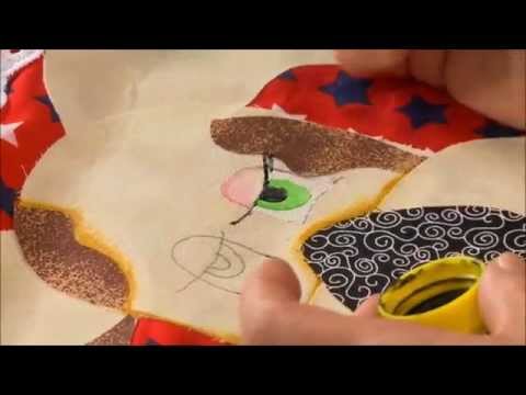 Patch Colagem com Pintura - PASSO A PASSO - Sandra Vinivikas