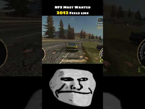 This is How NFS MW 2012 vs 2005 Feels like...😂😂😂 ❤️️1000 LIKE Target❤️️ #shorts #nfs