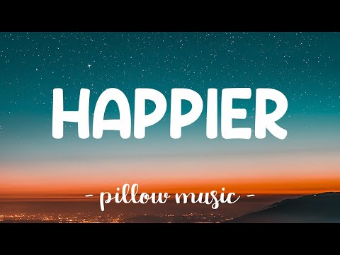 Happier - Marshmello & Bastille (Lyrics) 🎵