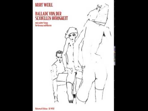 Bert Brecht / Kurt Weill: Ballade von der Sexuellen Hörigkeit