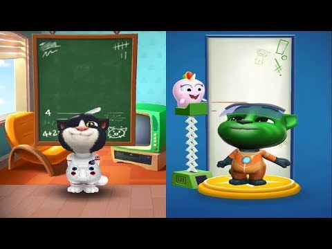 My Talking Tom 1 Vs My Talking Tom 2 New Update  2019 Android Gameplay HD