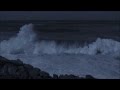 Sleep video - soothing sounds of big ocean waves ...