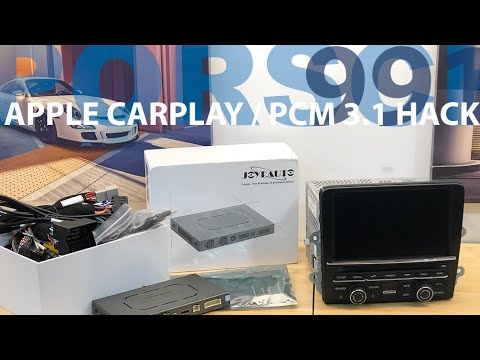 Apple CarPlay DIY (Wireless) for Porsche 911 / Cayman / Boxster / Macan / Cayenne / Panamera