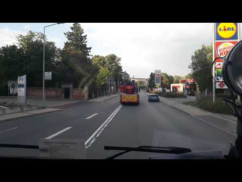 Feuerwehr Rudolstadt - Inside View - LF 16/12 - 09.08.2018