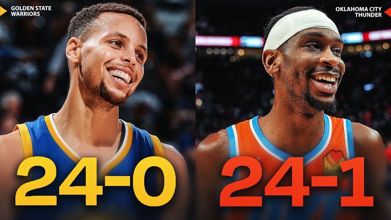 THE TWO GREATEST 25-GAME STARTS IN NBA HISTORY