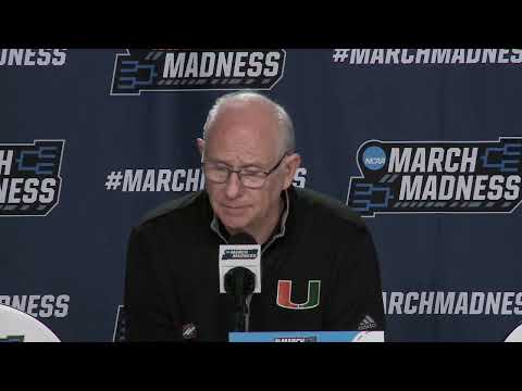 Miami First Round Postgame Press Conference - 2023 NCAA Tournament