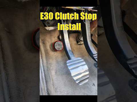 Get rid of all that extra space on your clutch! #install #bmw #e30 #auto #clutch #projectcar #howto