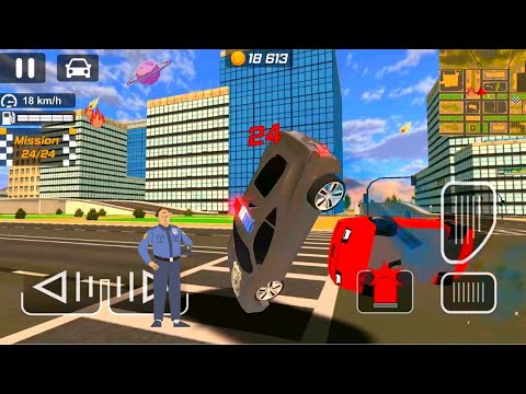 American Crazy Police Drift Car Driving Simulator