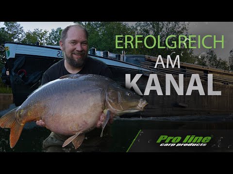 Erfolgreich Karpfenangeln am Kanal mit Christian Scheller.