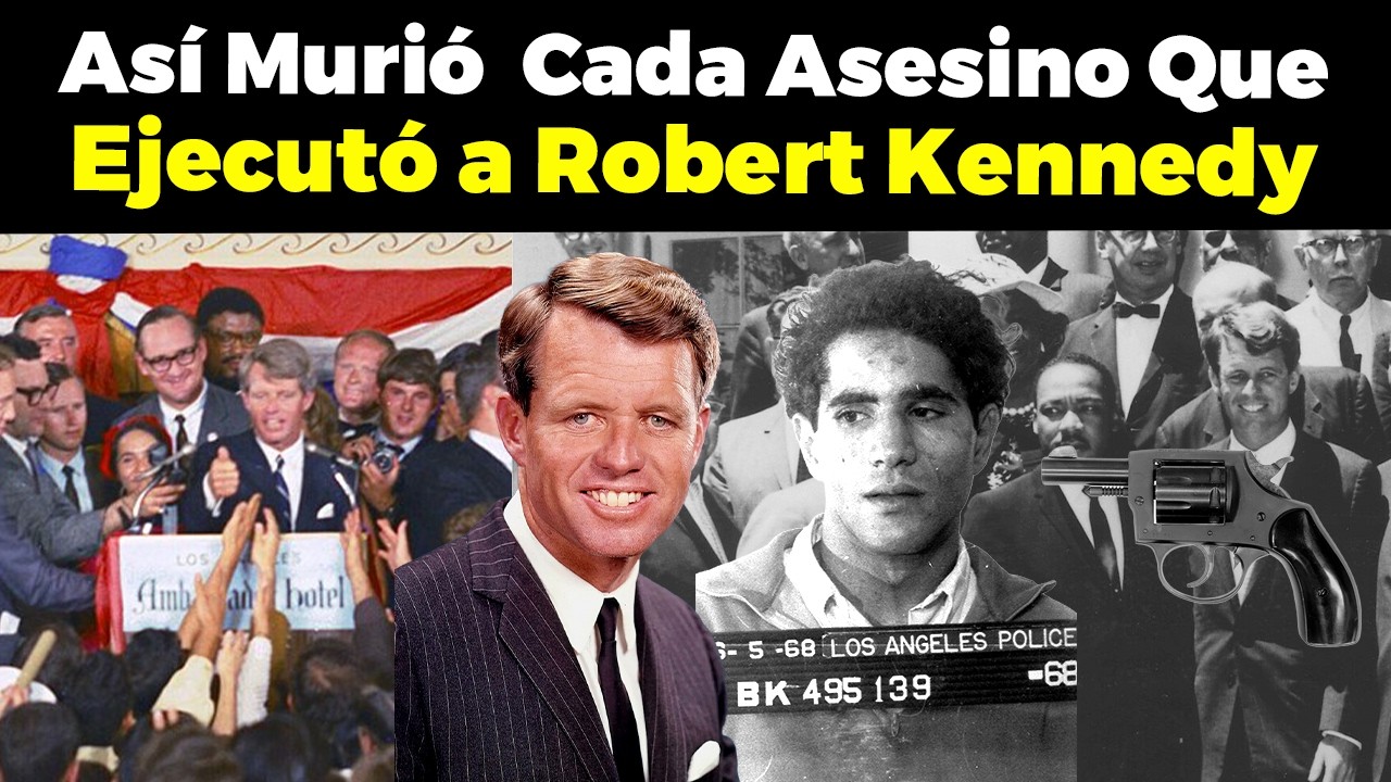 Así murió cada Asesino que EJECUTÓ a Robert Kennedy  | La Venganza de la familia Kennedy