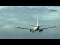 En hup, daar landt de volgende Boeing 737 alweer op Twente Airport