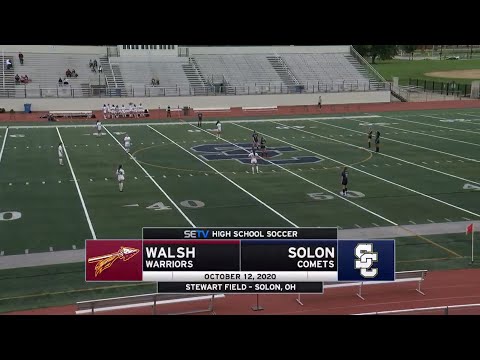 Solon Girls Soccer vs Walsh 10/12/2020 - JV & Varsity