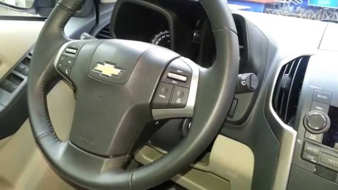 interior Nueva Chevrolet TrailBlazer 2014 versión para Colombia FULL HD
