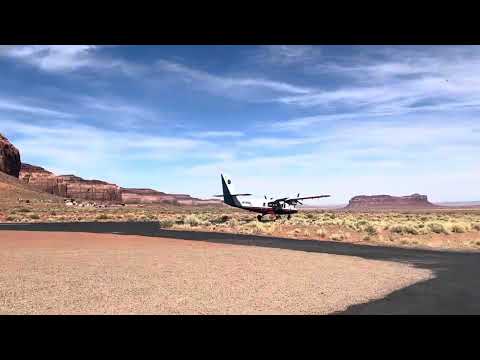 Twin Otter TakeOff Ry16 Monument Valley UT25.