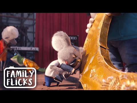 Rebuilding The Theatre | Sing (2016) | Family Flicks