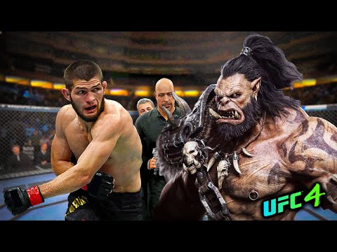 Khabib Nurmagomedov vs. Orc Muscular (EA sports UFC 4)