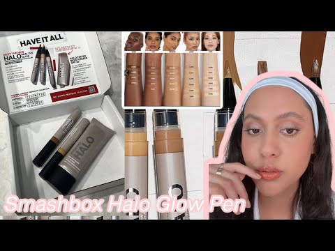 Smashbox Halo Glow Pen Demo + Review | acne prone skin