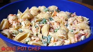 Ultimate Creamy Pasta Salad | One Pot Chef