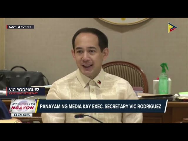 Executive Secretary Vic Rodriguez dismisses resignation rumors: ‘I am still here’