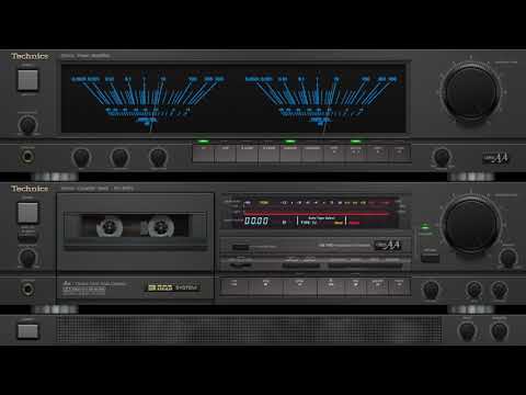 AIMP test - Technics classAA - Stereo Power Amplifier and Stereo Cassette Deck