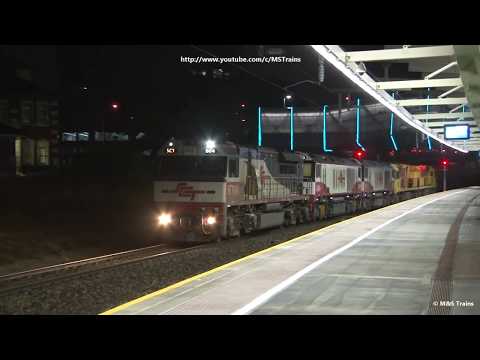 Aurizon Locomotive Transfer on PM9: Southline Rail Movements