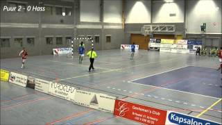 preview picture of video 'CKB Puurs - ZVC Sporting Hasselt - First Half'