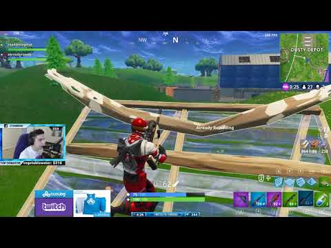 Shroud & Chad play Fortnite (1, 2) | Mar 22
