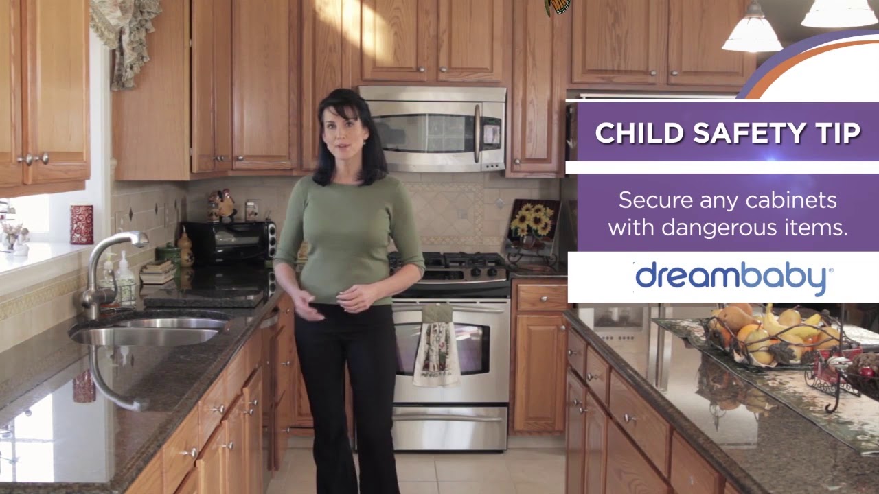 DREAMBABY SLIDING CABINET LOCK - WHITE 