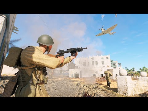 Italy Gameplay in UK vs Italy Event - Battle of Tunisia | Enlisted