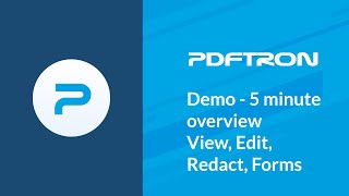 Videos zu PDFTron SDK