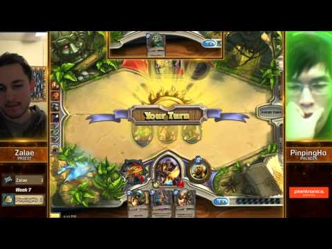 ESL Hearthstone Legendary Series Week 7 - Grand Finals - PinPingho vs Zalae
